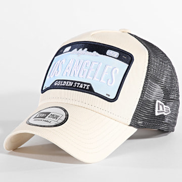 New Era - Casquette Trucker 60565417 Beige Noir