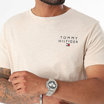Tommy Hilfiger - Tee Shirt Logo 2916 Beige Chiné
