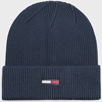 Tommy Jeans - Bonnet Femme Elongated Flag Beanie 6777 Bleu Marine