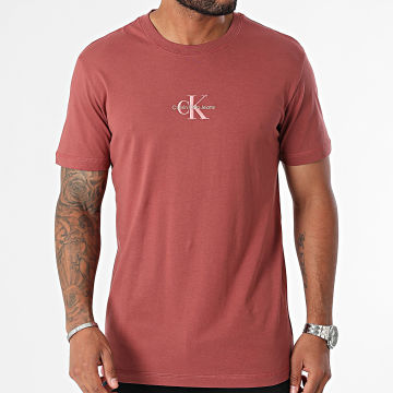 Calvin Klein - Tee Shirt Oversize 5649 Rouge Brique