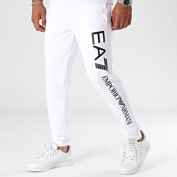 EA7 Emporio Armani - Pantalon Jogging 8NPPC3-PJ05Z Blanc