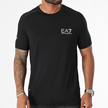 EA7 Emporio Armani - T-shirt 8NPT22-PJEMZ Zwart