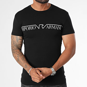 Emporio Armani - T-shirt 111035-4F516 Zwart