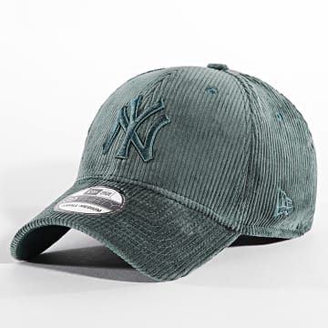 New Era - Casquette Fitted Corduroy 39Thirty NY 60563598 Vert Foncé