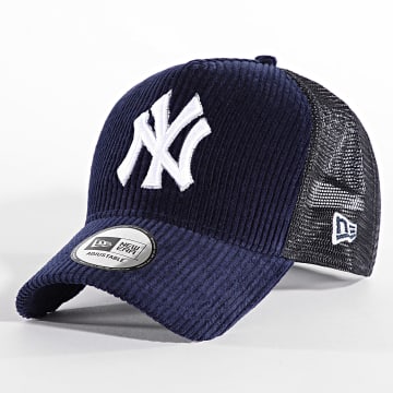 New Era - Casquette Trucker MLB Corduroy NY 60565523 Bleu Marine