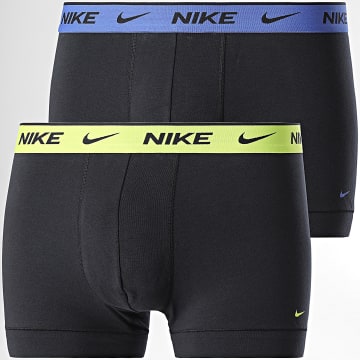 Nike - Juego de 2 calzoncillos bóxer KE1085 Negro