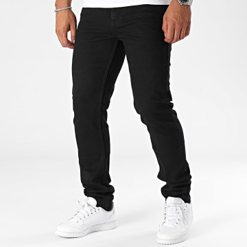 Tiffosi - Tyler Taps toelopende jeans 4336 Zwart