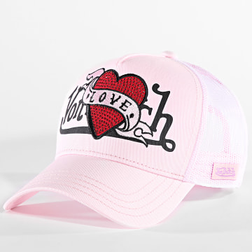 Von Dutch - Cappello trucker Cas2 rosa