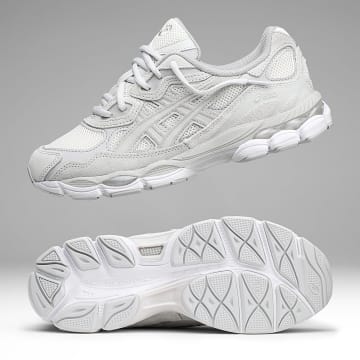 Asics - Sneakers Gel Nyc 1203A663 Cream Cloud Grey
