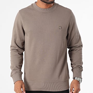 Calvin Klein - Ronde hals Sweat 5270 Bruin