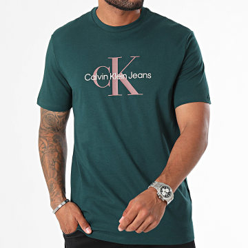 Calvin Klein - Tee Shirt 40EM286 Vert Foncé