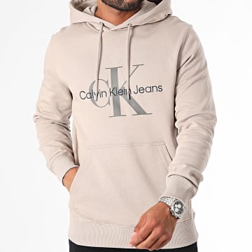 Calvin Klein - Hoodie 0805 Beige