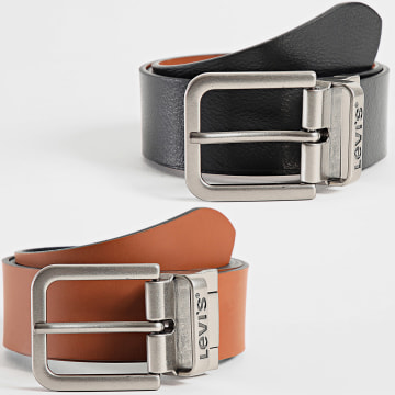 Levi's - Ceinture Réversible 214826 Noir Camel