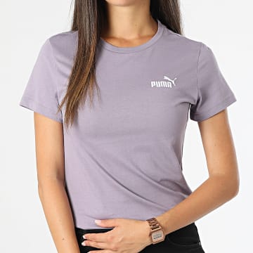 Puma - Tee Shirt Essential Embroidery 848331 Lilas