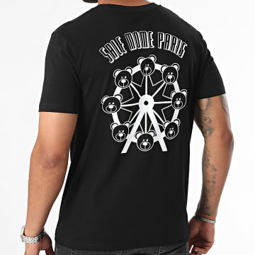 Sale Môme Paris - Tee Shirt Big Wheel Edition Noir