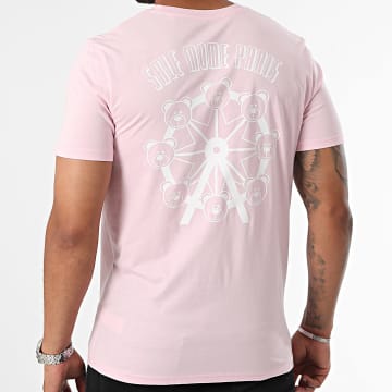 Sale Môme Paris - Tee Shirt Big Wheel Edition Rose