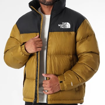 The North Face - Doudoune Capuche Retro Nuptse 1996 A3C8D Vert Kaki