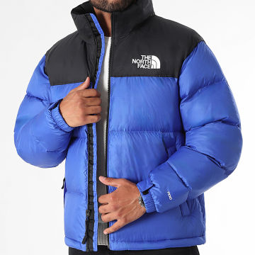 The North Face - Doudoune Capuche Retro Nuptse 1996 A3C8D Bleu Roi