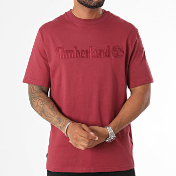 Timberland - Camiseta A6VPE Burdeos
