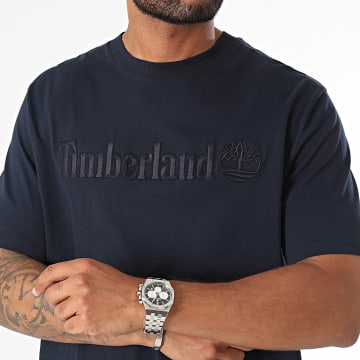 Timberland - Tee Shirt A6VPE Bleu Marine