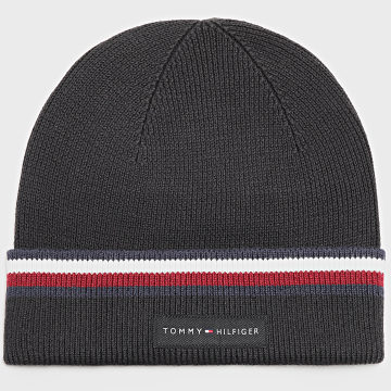 Tommy Hilfiger - Corp Love Solid Stripe Beanie 2983 Azul Marino