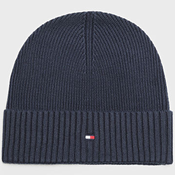 Tommy Hilfiger - Bonnet Flag Pima Cotton Beanie 2796 Bleu Marine