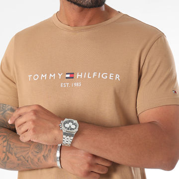Tommy Hilfiger - Tee Shirt Logo 1797 Camel