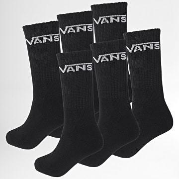 Vans - Lot De Paires De 6 Chaussettes 00KHP Noir