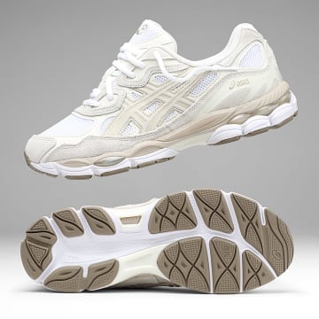 Asics - Zapatilla Gel Nyc 1203A663 White Feather Grey