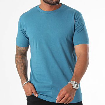 Black Industry - Tee Shirt Uni Bleu Canard