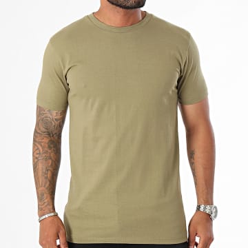 Black Industry - Tee Shirt Uni Vert Kaki