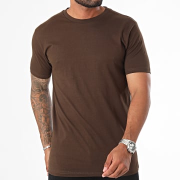 Black Industry - Tee Shirt Uni Marron