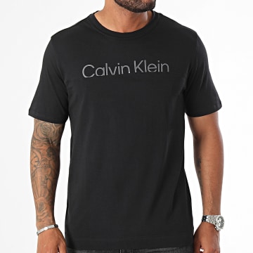 Calvin Klein - Camiseta gráfica GMF4K142 Negro