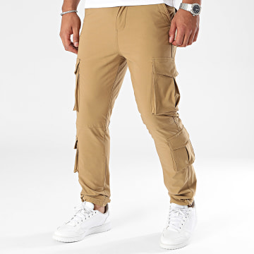 John H - Pantalon Cargo Camel