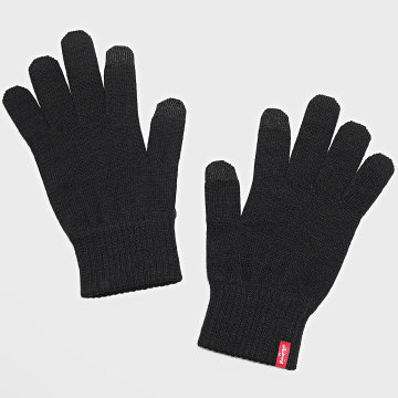 Levi's - Guantes con bandera alargada 222283 Negro