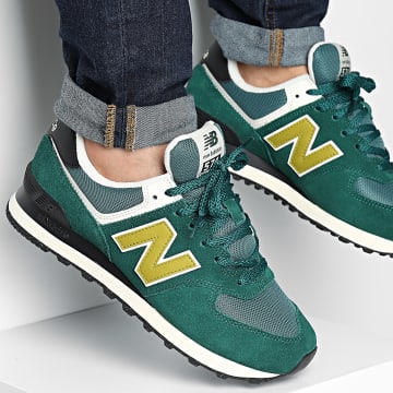 New Balance - 574 U574RBC Groene sportschoenen