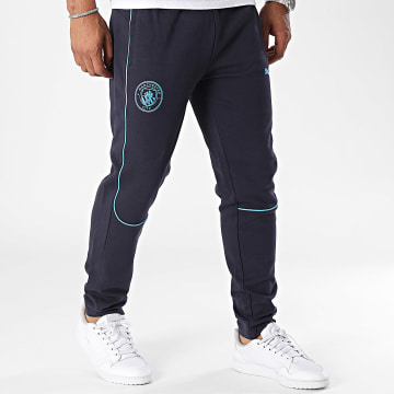 Puma - Pantalon Jogging MCFC Casuals 777566 Bleu Marine