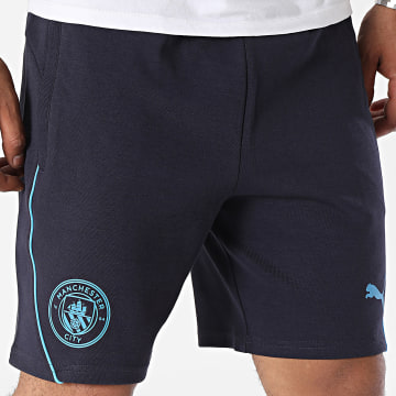 Puma - MCFC Casuals 777568 Navy Jogging Shorts