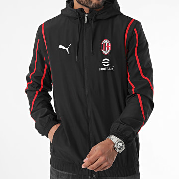 Puma - AC Milan Prematch Windjack 777716 Zwart Rood