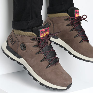 Timberland - Trainers Sprint Trekker Mid Lace A6DQD Donkerbruin Nubuck