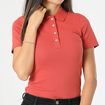 Tommy Hilfiger - 1985 Polo de mujer de manga corta 3225 naranja