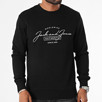 Jack And Jones - Sweat Crewneck Ferris Noir