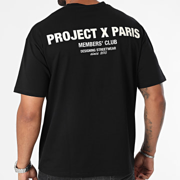 Project X Paris - Tee Shirt Col Rond 2410124 Noir