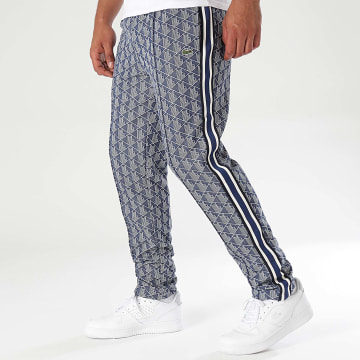 Lacoste Pantalon Jogging A Bandes Logo Crocodile The Blend Bleu Marine LaBoutiqueOfficielle