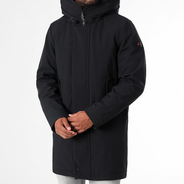 Peuterey - Parka con cappuccio Kasa blu scuro