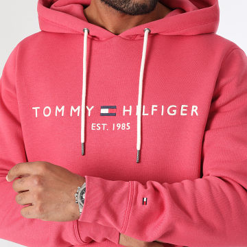 Tommy Hilfiger - Sweat Capuche Tommy Logo 1599 Rose