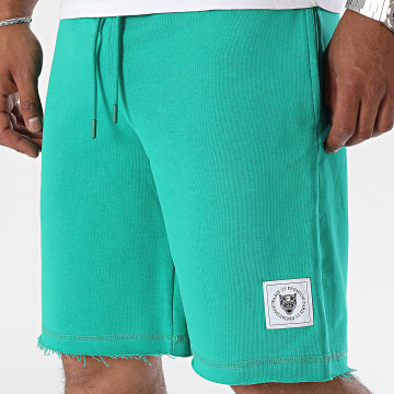 2Y Premium - Pantalones cortos de jogging verdes