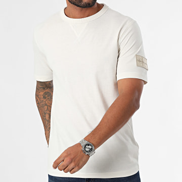 Calvin Klein - Tee Shirt 3484 Blanc Cassé