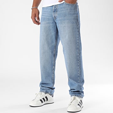 Jack And Jones - Eddie Original Blauwe Denim Loszittende Jeans