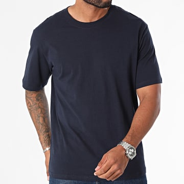 JJREBEL - Tee Shirt Brocky Bleu Marine